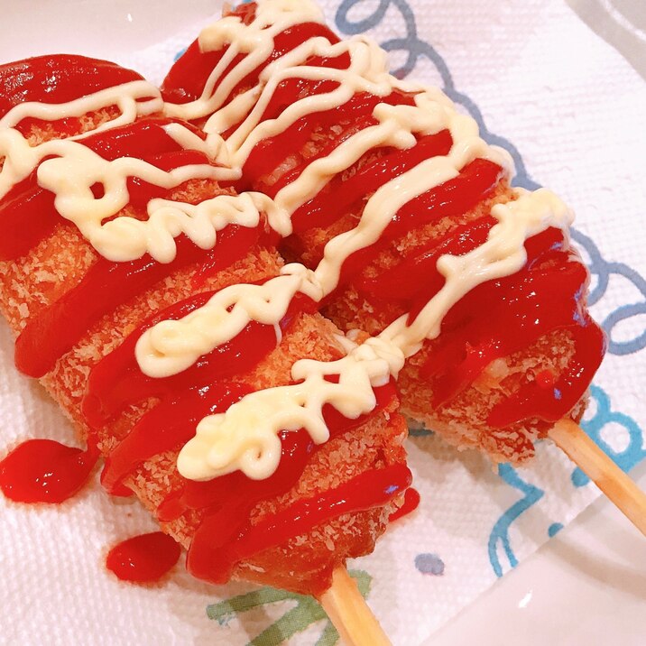 ホットケーキミックスで作る とろ りチーズドッグ レシピ 作り方 By Panda 楽天レシピ ホットケーキミックスで作る とろ りチーズドッグ レシピ 作り方 By Panda 楽天レシピ
